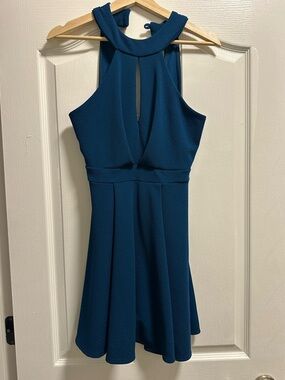 Blue Blush mini dress